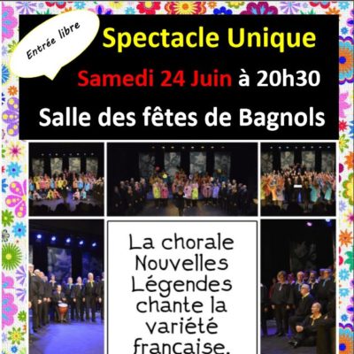 Concert Bourboule affiche Nouvelles legendes